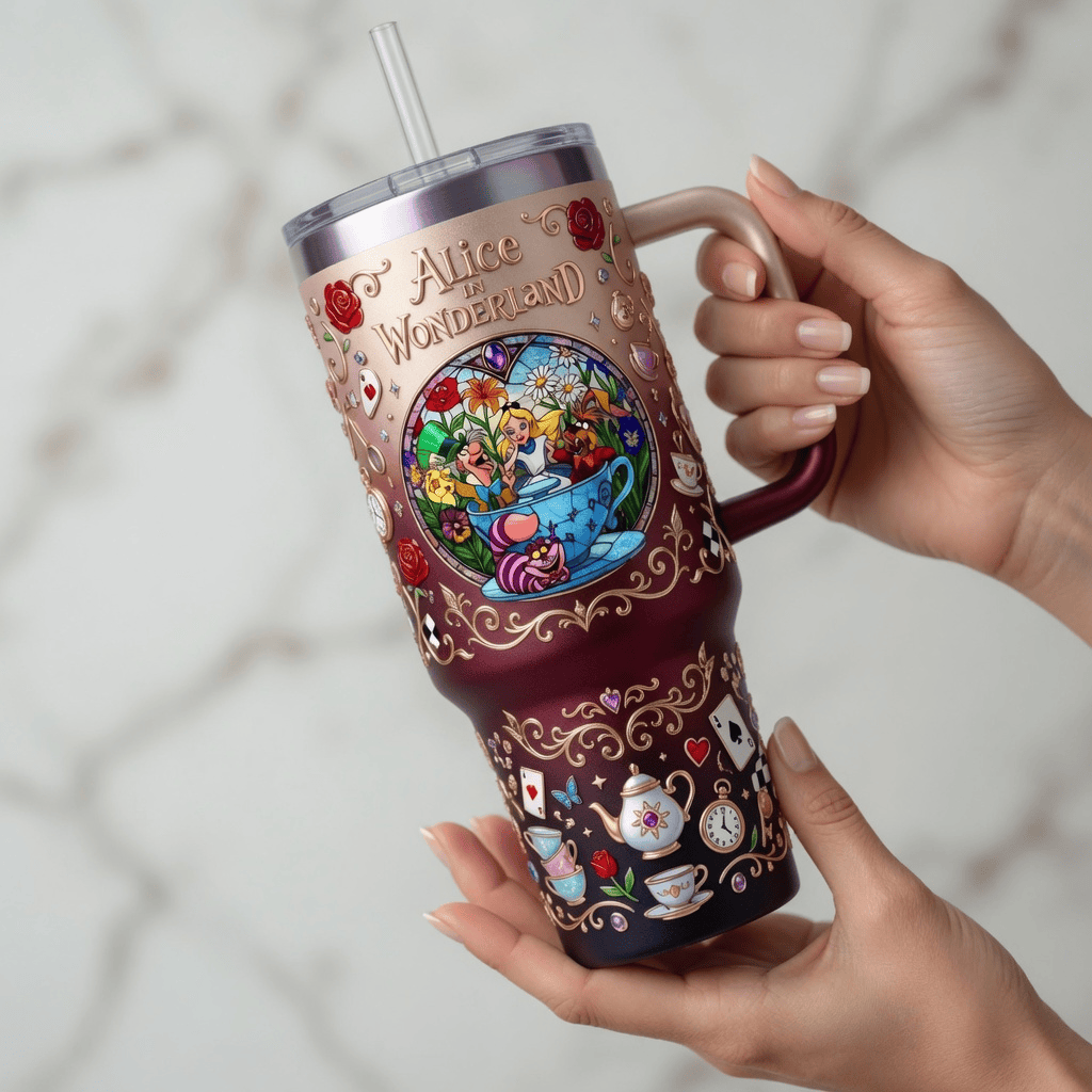 Premium ALW 40oz Tumbler With Handle TNSM2