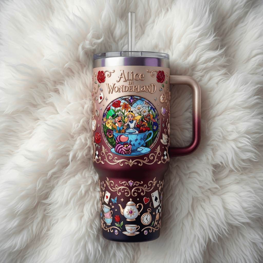 Premium ALW 40oz Tumbler With Handle TNSM2