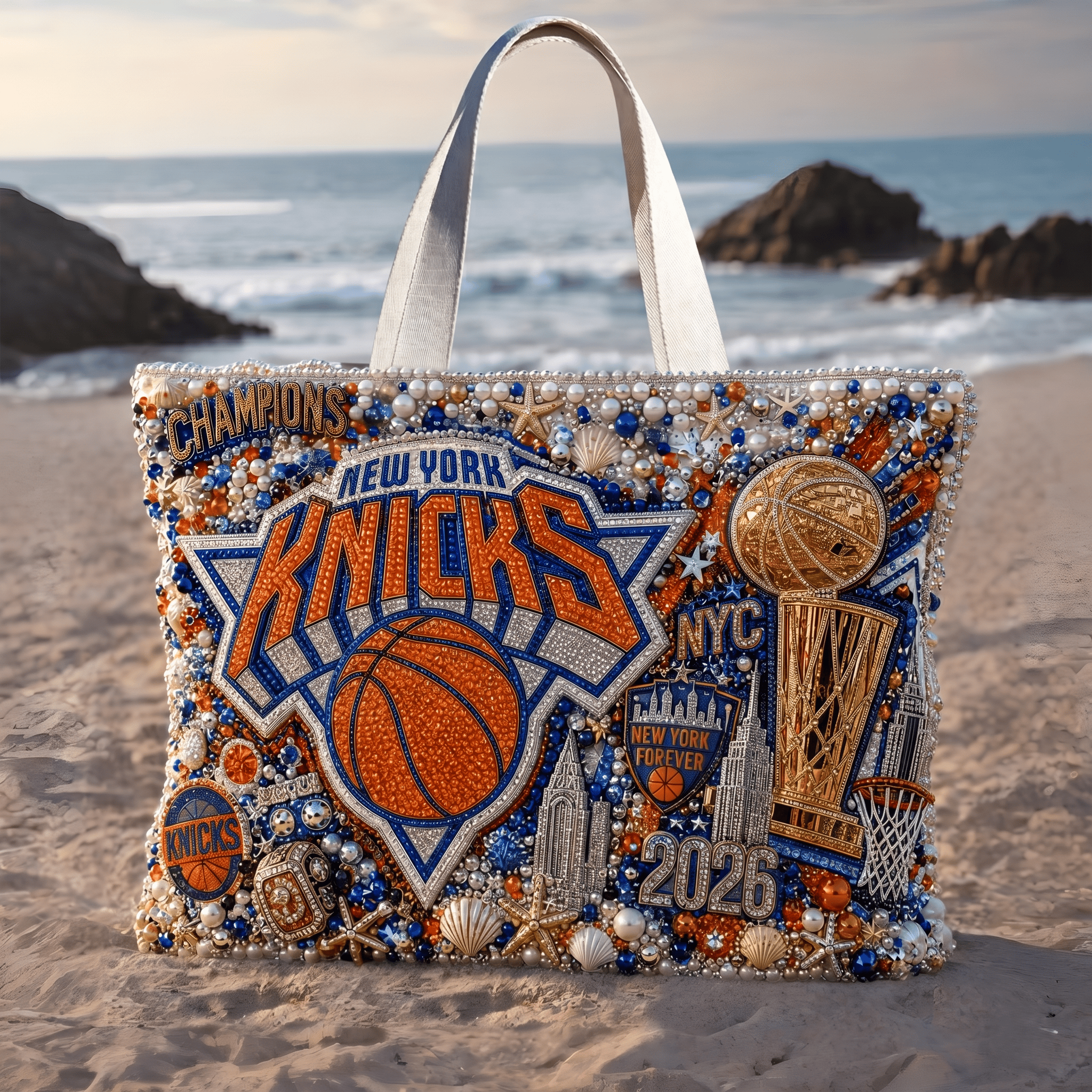 NYK Summer Vibes Tote Bag HTTT