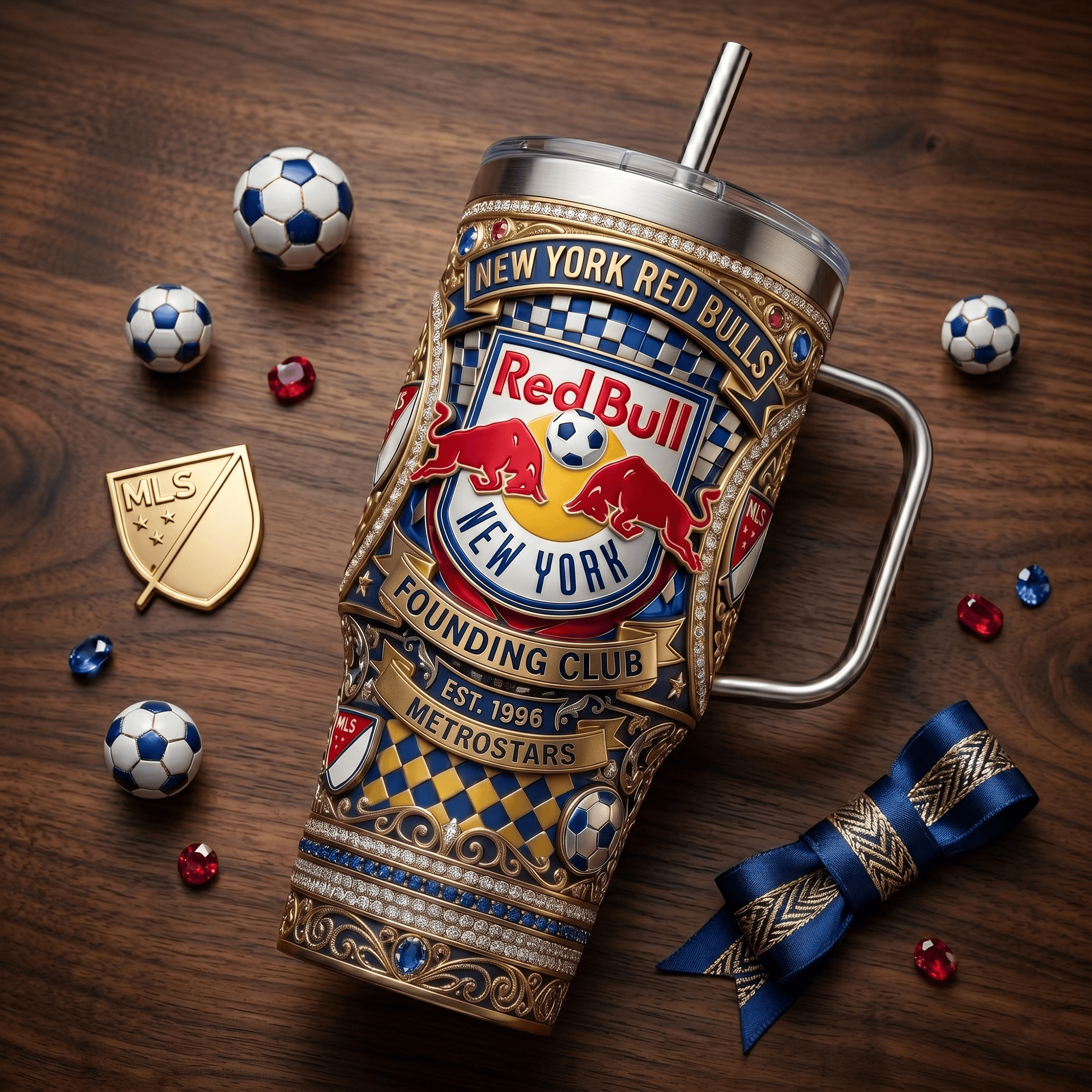 NYRB 40oz Tumbler With Handle LNTH
