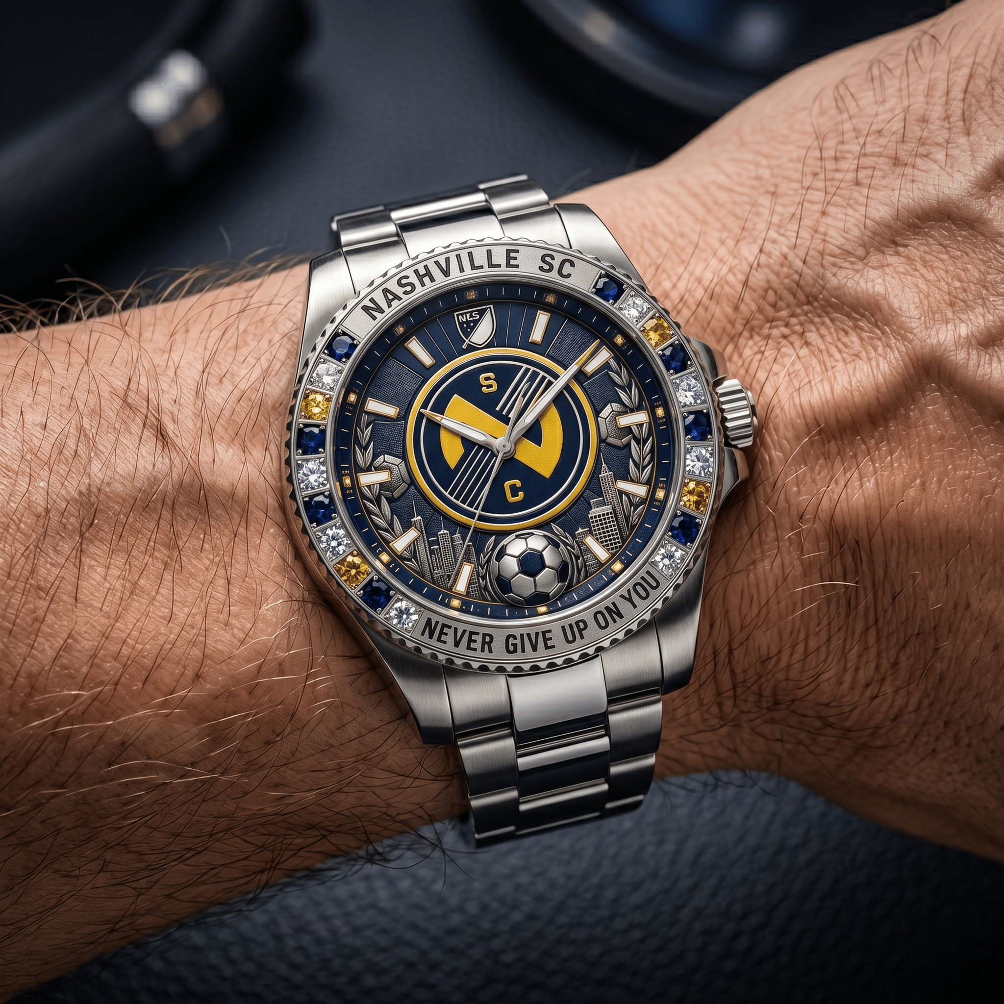 NS Premium Stainless Steel Watch TNSM