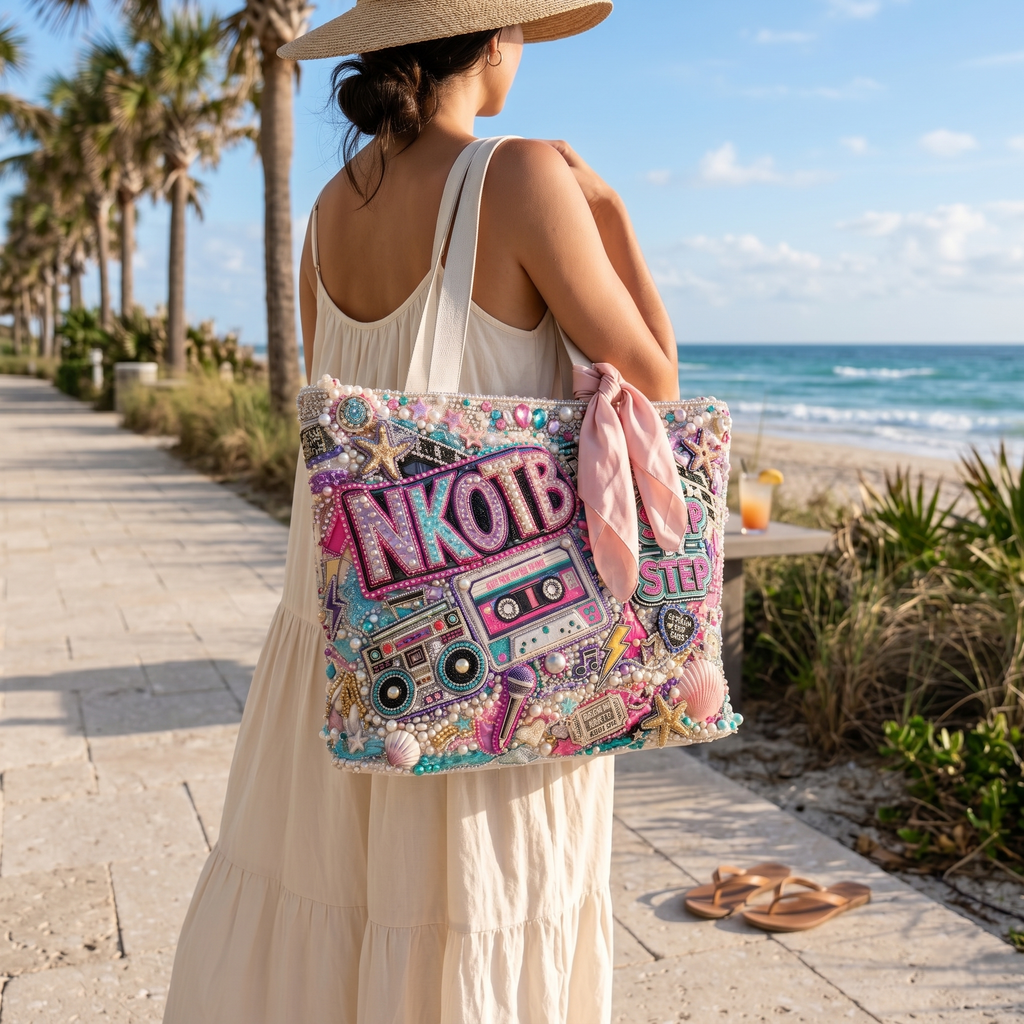 NKOTB Summer Vibes Tote Bag HTTT