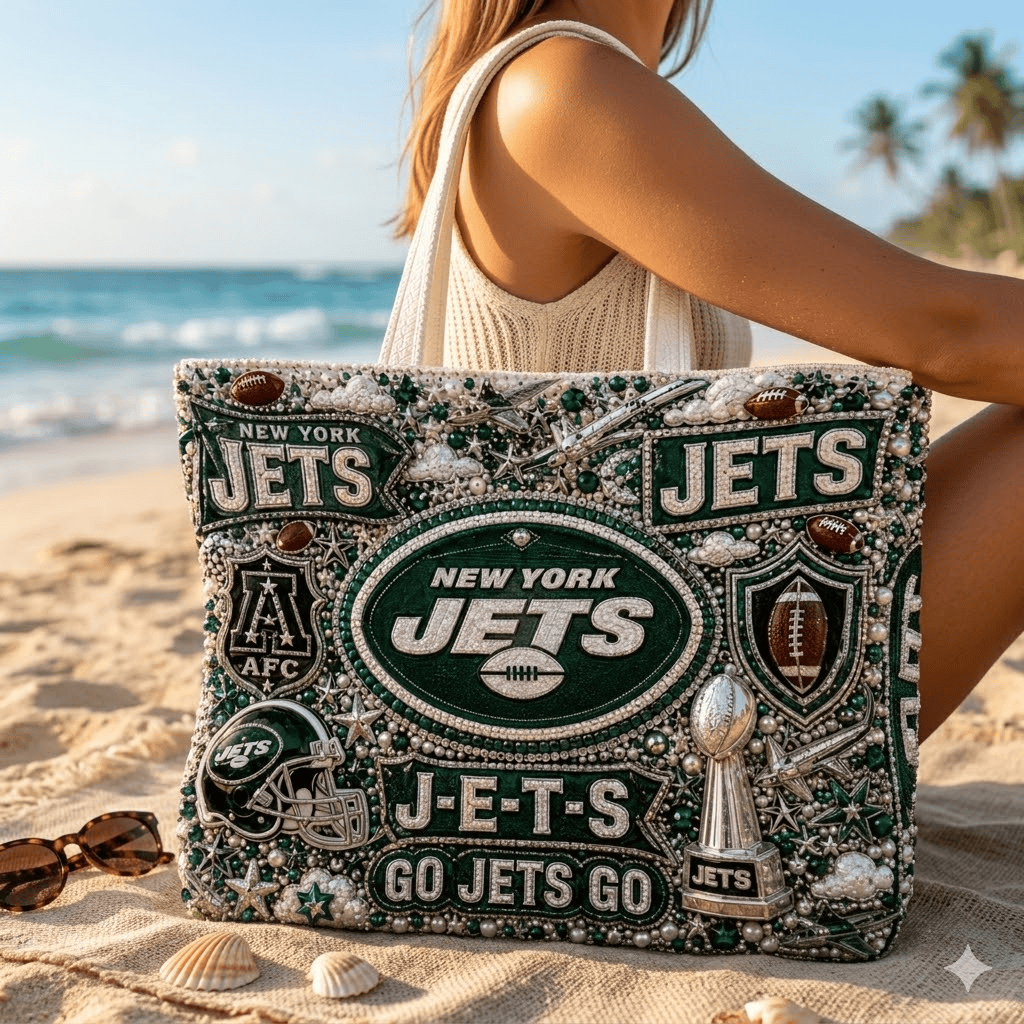 NYJ Summer Vibes Tote Bag TTNL