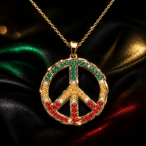 BML Solid Gold Chain with Diamond Pendant TMH